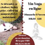 Yin Yoga par Zoom avec Géraldine